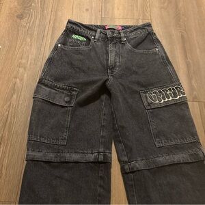 Empyre Black Straight Leg Jeans